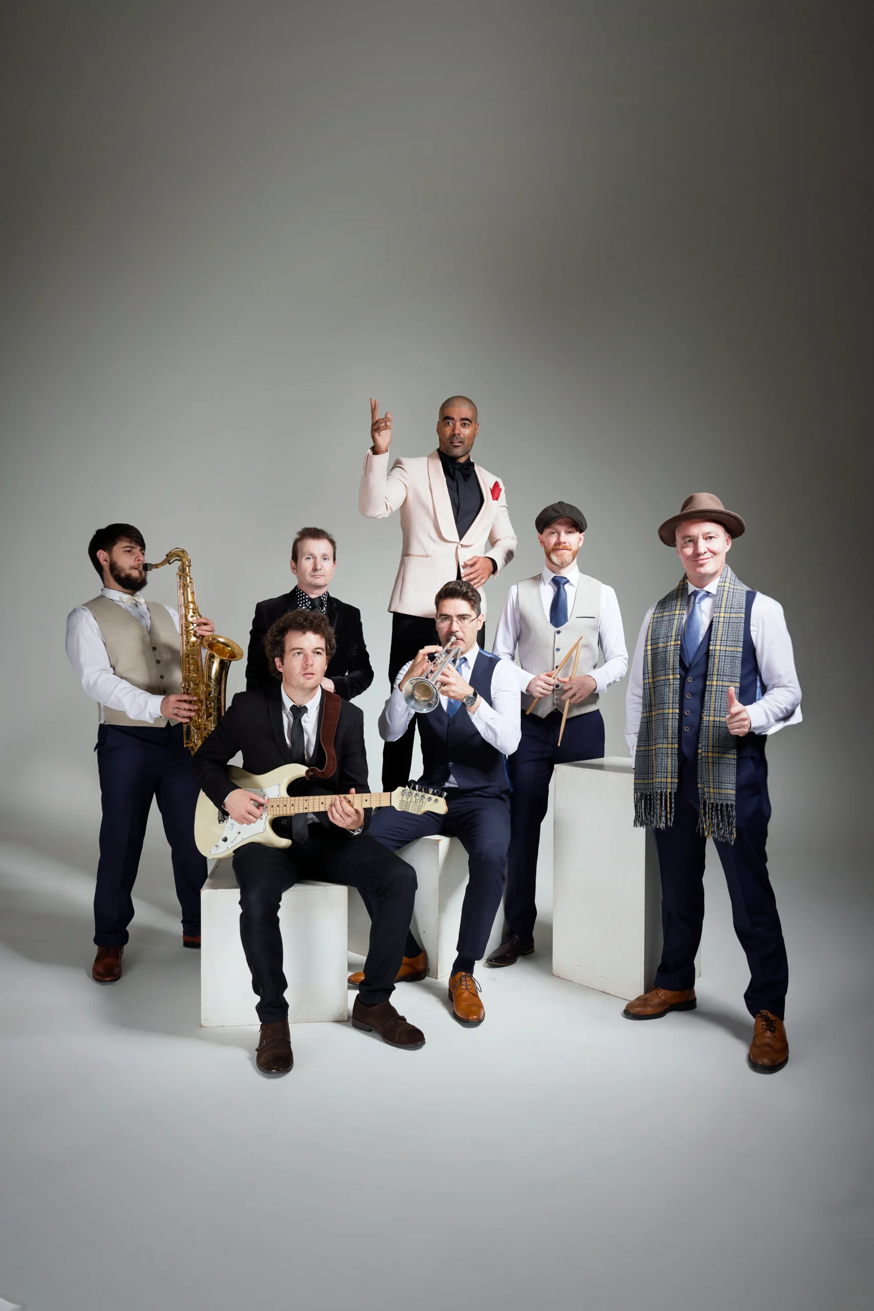 The Swing Cats performing live